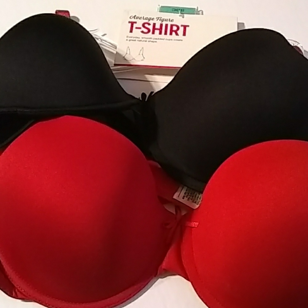 New Average Figure 2 pack T Shirt Bras Size 38B